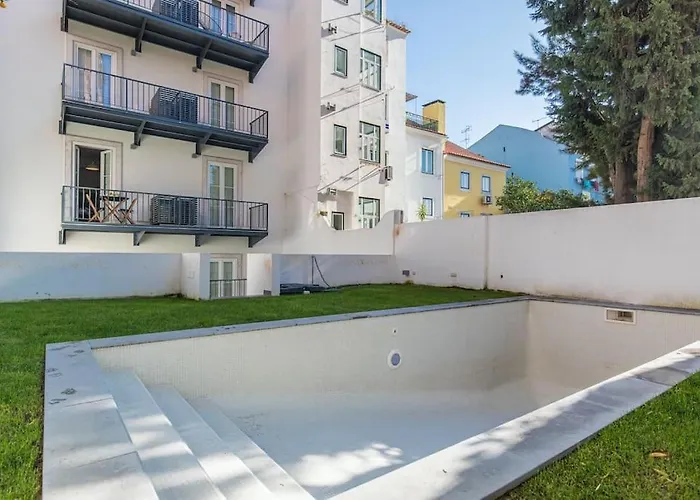 Lapa Garden With Swimming Pool Apartmán Lisboa